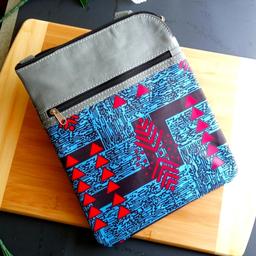 1PC Beautiful African Zambian Chitenge Crossbody Bag